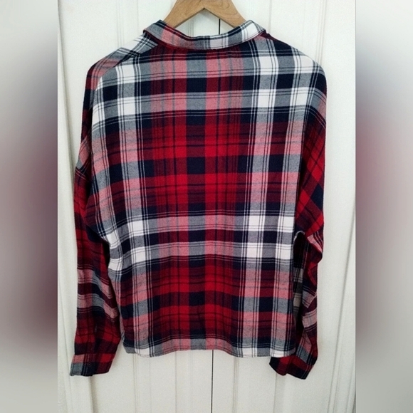Red, White and Blue Flannel Shirt - Picture 2 of 7